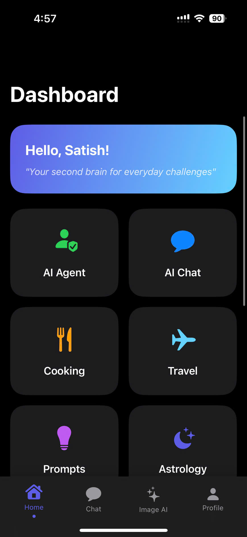 LifeNest AI app screenshot